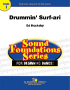 Drumming Surfari Concert Band sheet music cover Thumbnail